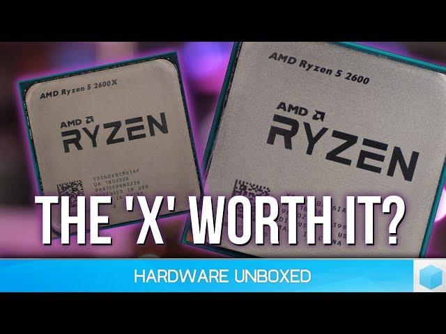 AMD Ryzen 5 2600 vs. 2600X - Is the X worth it?