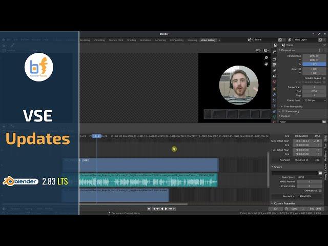 Video Sequence Editor UPDATED in Blender 2.83 LTS!!