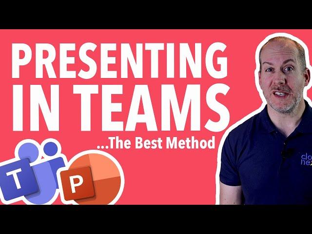 How To Present Powerpoint In Microsoft Teams. Easy Way