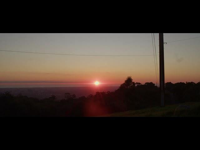 Sunset at Adelaide City Lookout