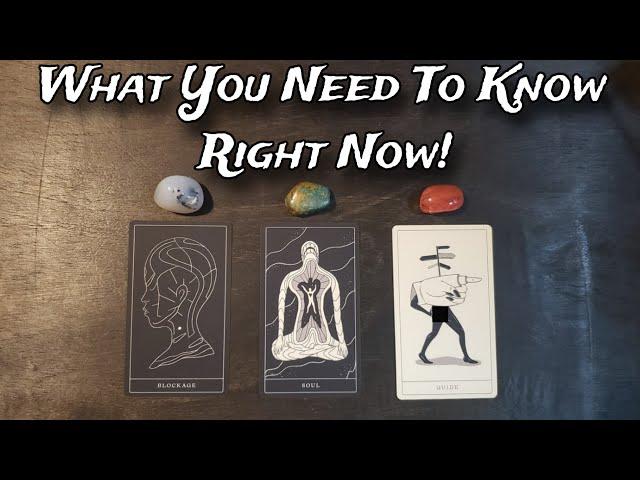  What You Need To Know Right Now! URGENT Messages From Spirit ‍️ Pick A Card Reading