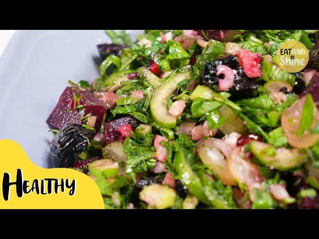 Beet & Walnut Salad Recipe | Eat and Shine ️