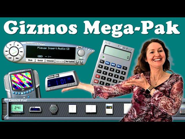 Mum Tries Out Gizmos Mega-Pak (1999) on Windows 2000