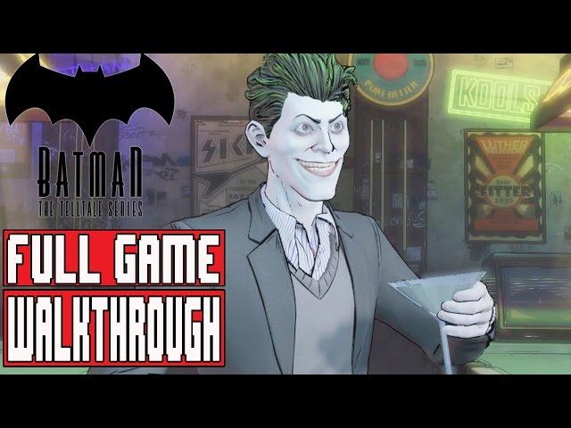 BBATMAN TELLTALE EPISODE 5 Full Game Walkthrough - No Commentary (#TelltaleBatman Full Game) 2016