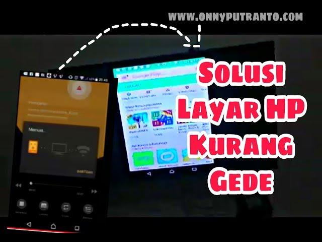 MENAMPILKAN LAYAR HP KE DALAM LAYAR TV TANPA KABEL MENGGUNAKAN STB ZTE B760H (VIDEO REVISI)-PART 1