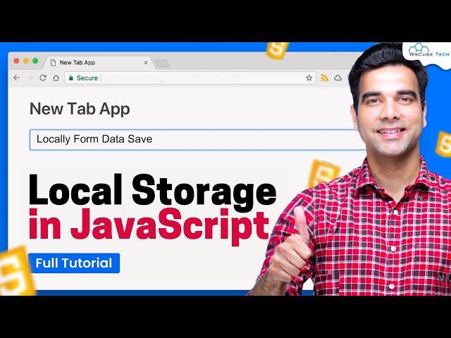 Local Storage Javascript | How to Create & Use Local Storage in JavaScript (Full TUTORIAL)
