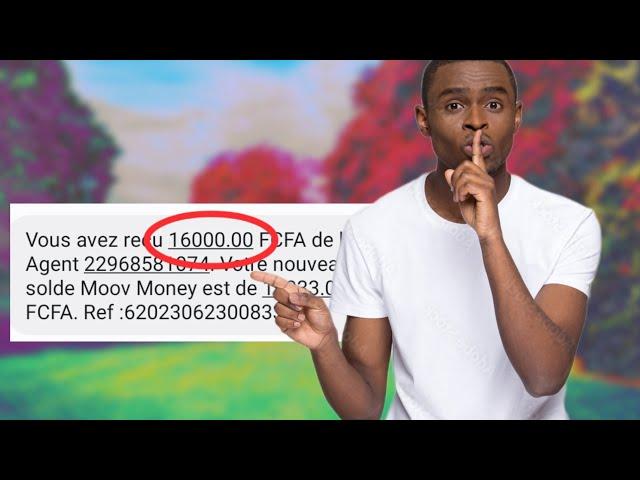 16.000 FCFA retirable via mobile money Moov, MTN, orange sur #internet : preuves de paiement 