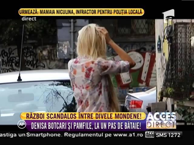 Denisa Botcari şi Mădălina Pamfile, la un pas de bătaie!