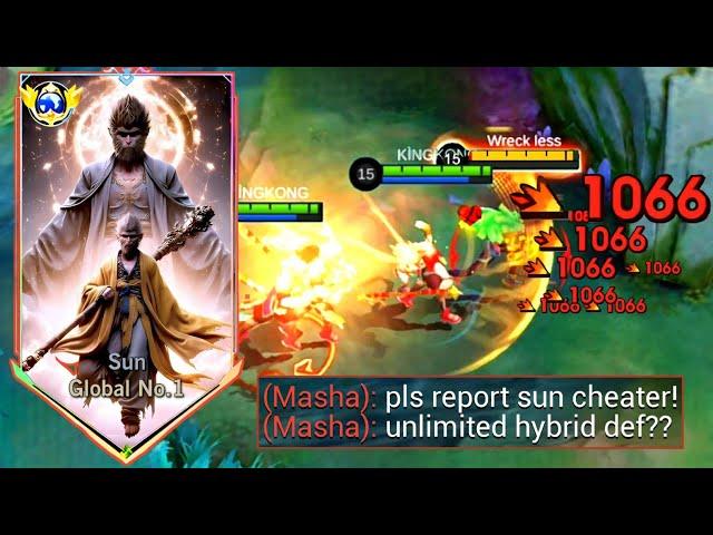 WHEN SUPREME SUN ABUSE THIS NEW UNLIMITED HYBRID DEFENSE AND DMG. IN SOLO RANKED GAME! (please try)