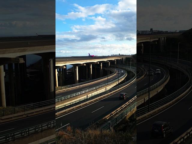 Madeira Soft Landing Wizzair #madeiraairport #planespotting