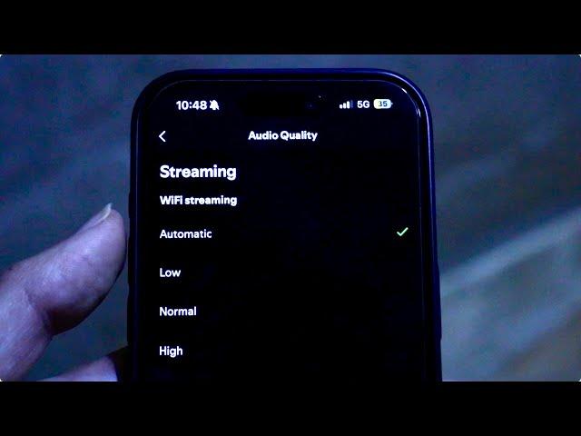 How To Change Sound Settings On Spotify!