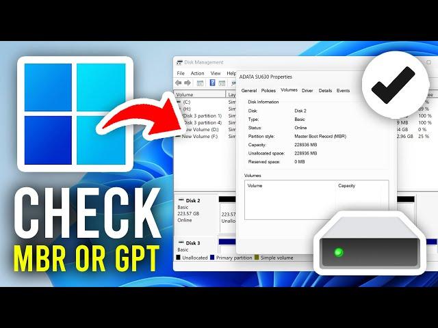 How To Check If Disk Is MBR Or GPT In Windows - Full Guide