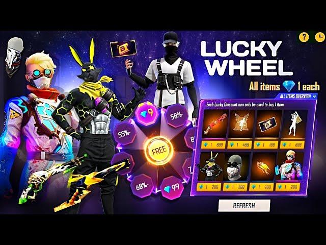 Lucky Wheel Event | Next mystery Shop free fire | Next Booyha pass free fire | Free Fire New Event