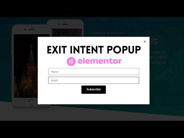 How to Create Exit Intent Popup in Elementor 2022 | WordPress Tutorial 2022