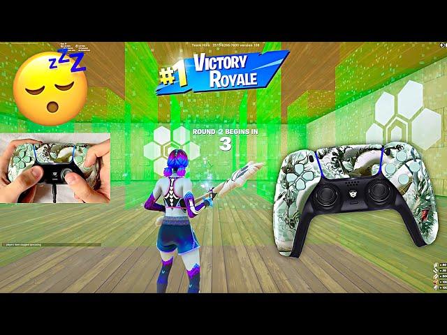 [1 HOUR] PS5 DualSense Edge ASMR  Handcam Fortnite Box Fights 