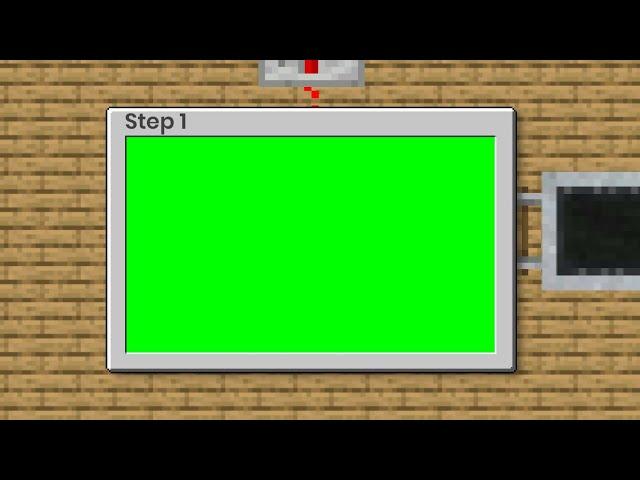 minecraft green screen 