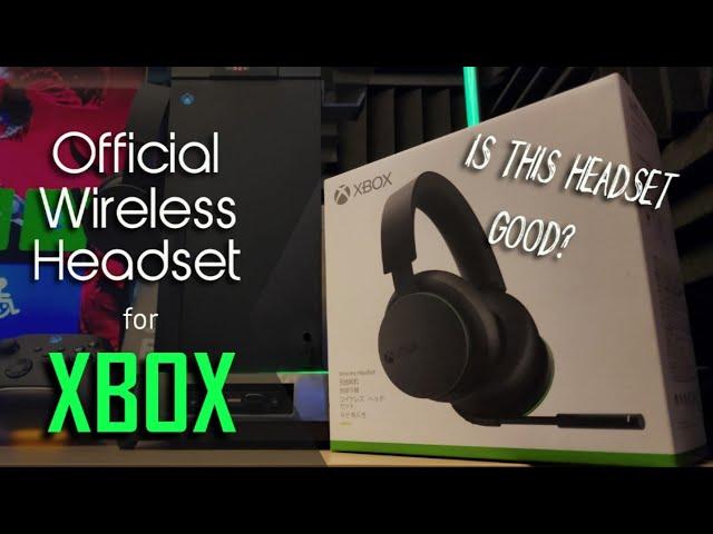 Official Wireless Headset for XBOX Unboxing and Review