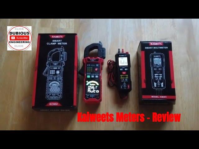 DuB-EnG: Kaiweets Current Clamp Meter KC602 and Micro Test Meter KM201 - Good value - clear displays