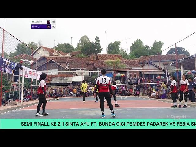 SINTA AYU BUNDA CICI PEMDES VS SISIL FEBIA CACA HPMS || PANDI BROILER CUP PUTRI | PADAREK MAJALENGKA