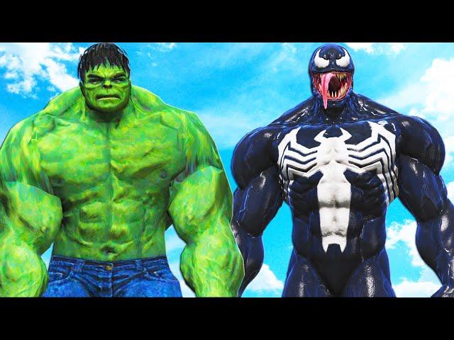 THE INCREDIBLE HULK VS VENOM - EPIC BATTLE