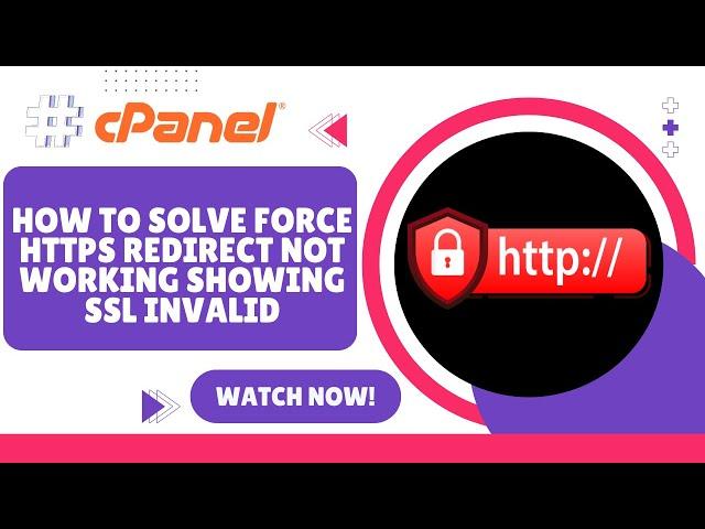 How to Fix Solve Force HTTP to HTTPS Redirect Errors in Minutes