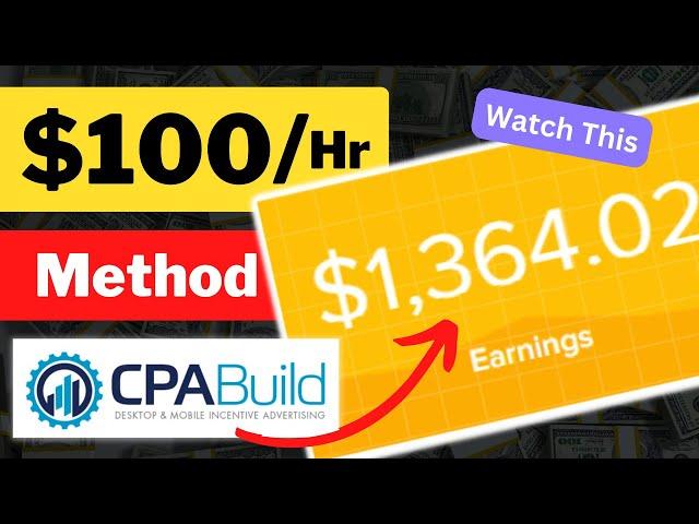 Passive Income w/ CPA Marketing + AI • CPABuild Tutorial For Beginners