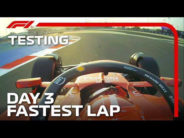 Charles Leclerc's Fastest Lap | Day 3 | F1 Pre-Season Testing 2024