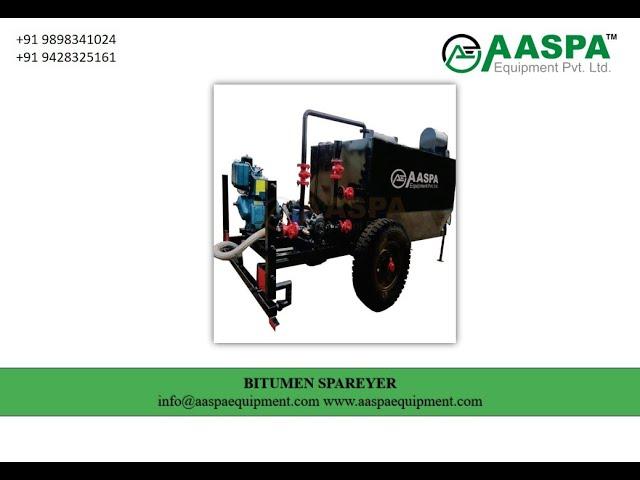 AASPA Bitumen Sprayer