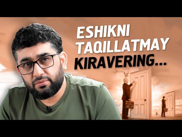 ESHIKNI TAQILLATMAY KIRAVERING... | @YOLDAGIODAM #abdukarimmirzayev