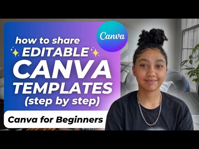 How to Create Canva Template Links (Step by Step Tutorial to Share Editable Canva Templates to Sell)