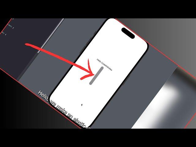 SwiftUI tutorial | Elastic slider