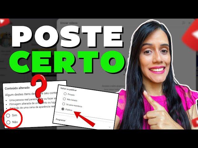 Como SUBIR o SEU PRIMEIRO VÍDEO para o youtube da forma correta [Passo a passo simples e objetivo]