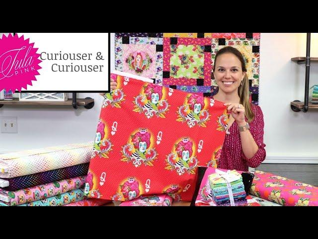 New Fabric Video! Curiouser and Curiouser by Tula Pink!