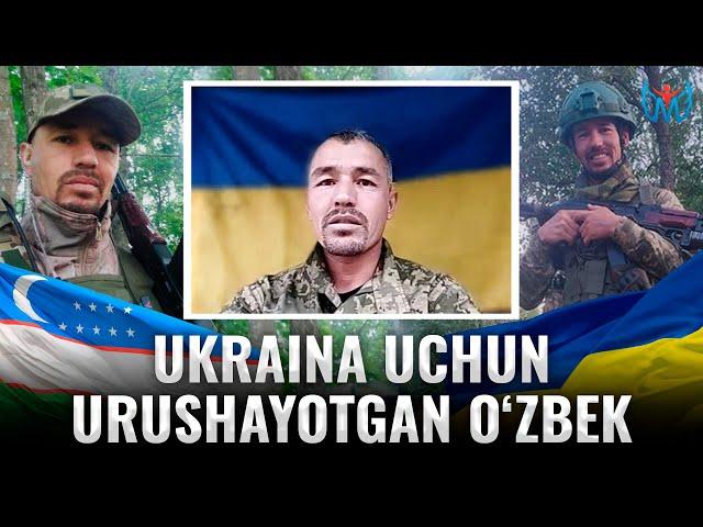 Ukraina uchun urushayotgan o'zbek pulemyotchi hikoyasi @migrantuzb