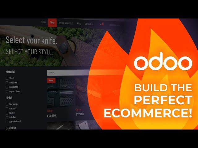 Odoo eCommerce - Launch your online store like a rocket! 