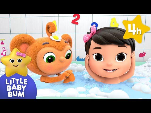 Four Hours of Baby Songs | Baby Bath Time Songs | Little Baby Bum Nursery Rhymes and Songs