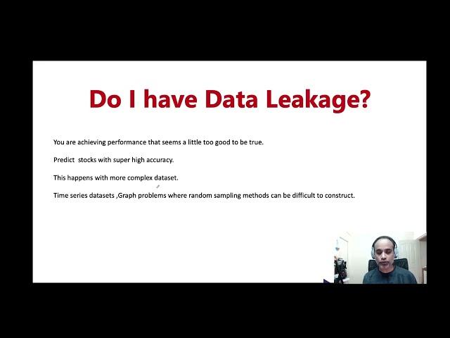 Data Leakage- Most Ignored Problem In Machine learning By Sandip Pani