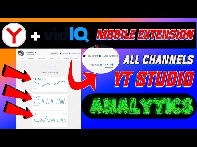 vidiq extension for mobile || vidiq extension for chrome || how to install vidiq in android