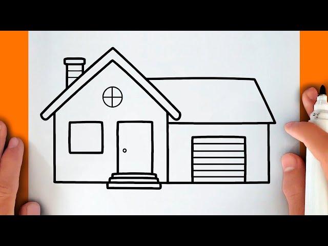 HOW TO DRAW A HOUSE