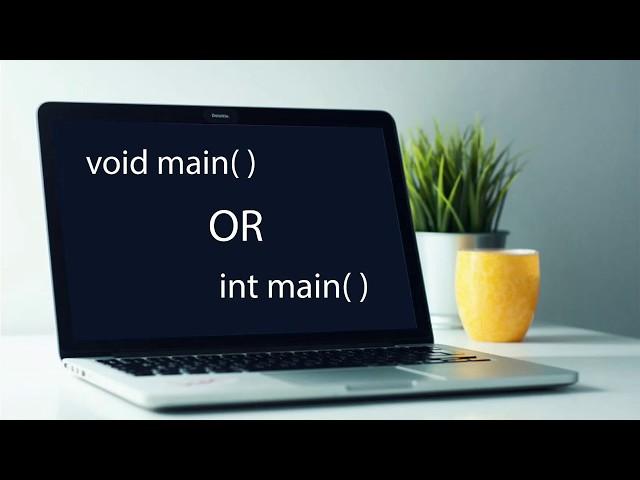 void main or int main