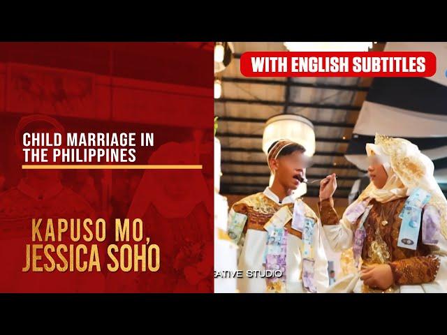 Child Marriage in the Philippines (with English subs) | Kapuso Mo, Jessica Soho