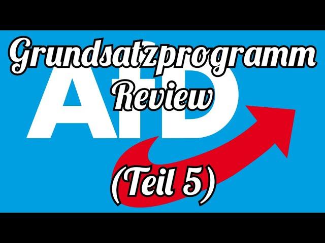 Wir lesen das Grundsatzprogramm der AfD! (Teil 5) Arbeitsmarkt und Sozialpolitik