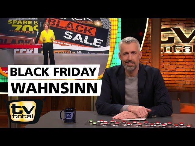 Black Friday: So machen sie die besten Schnäppchen! | TV total