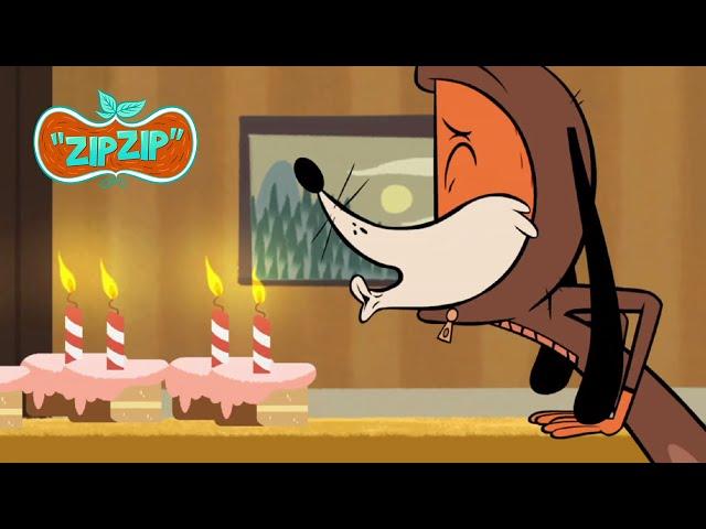 Birthday workout | Zip Zip English | Full Episodes | 3H | S1 | Cartoon for kids