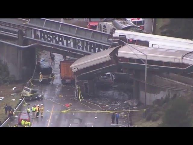 Deadly Amtrak train derails in Washington state