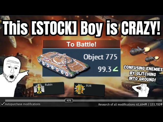 Confusing Enemies using UNIQUE Mechanic! | [STOCK] Meme Tank Grind!(This thing is RIDICULOUS xD)