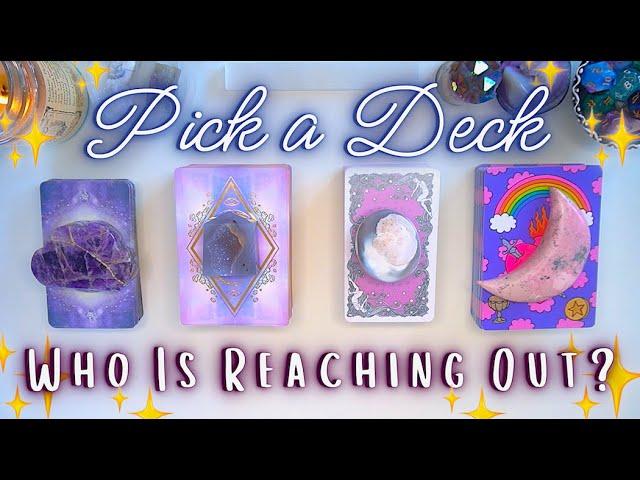 Who Is Reaching Out Soon & What Do They Want to Say? ️ Detailed Pick a Card Tarot Reading 