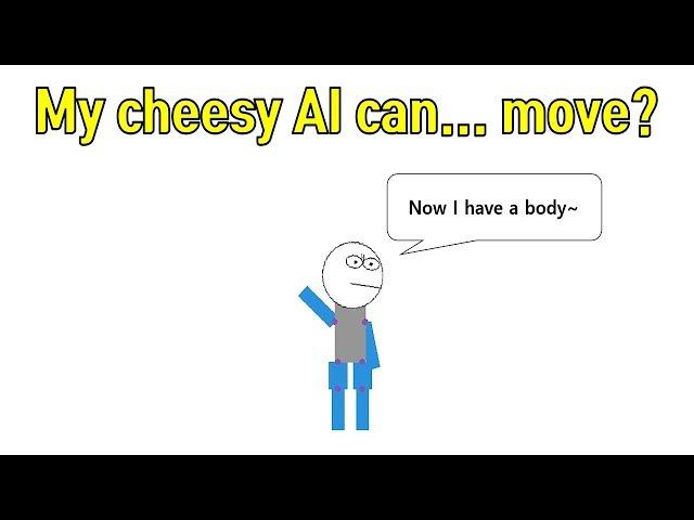 I teach AI to move with using NEAT