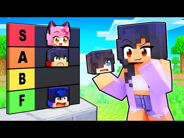 Minecraft But I RATE MY FRIENDS!