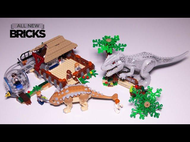 Lego Jurassic World 75941 Indominus Rex vs. Ankylosaurus Speed Build